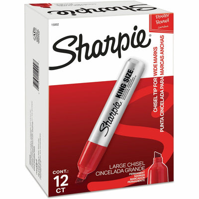 Newell Sharpie King Size Permanent Marker, 1 Dozen, SAN15002