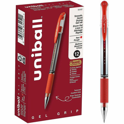 uni-ball uniball™ GEL GRIP Gel Pens, 1 Dozen, UBC65452