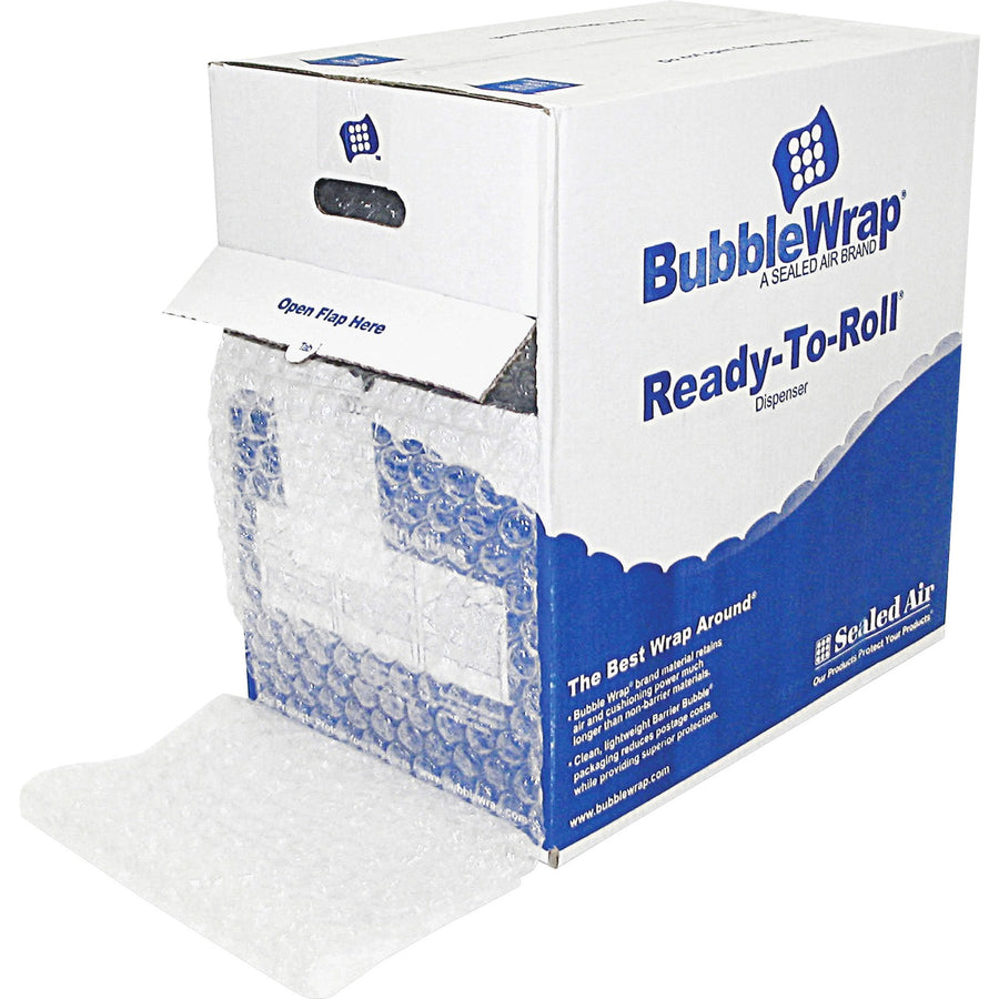 Sealed Air Bubble Wrap Multi-purpose Material, Clear, Perforated, 1 Carton, SEL91145