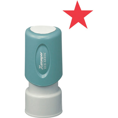 Shachihata Xstamper Pre-Inked Star Shape Stamp, XST11309
