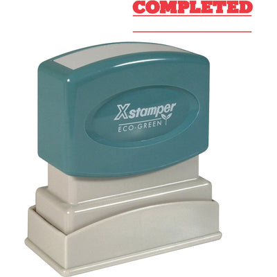 Shachihata Xstamper COMPLETED Stamp, XST1214