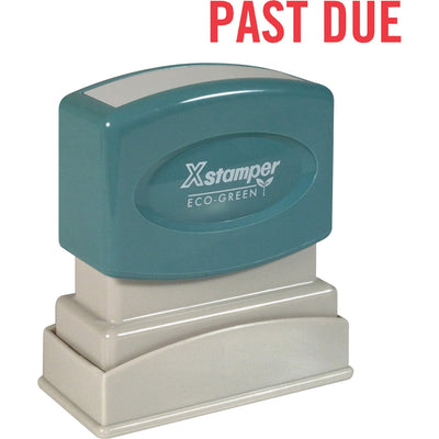 Shachihata Xstamper PAST DUE Title Stamp, XST1362