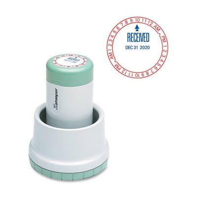 Xstamper XpeDater RECEIVED Rotary Time Stamp, XST22402