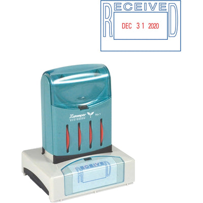 Xstamper VersaDater Pre-inked RECEIVED Date Stamp, XST66211