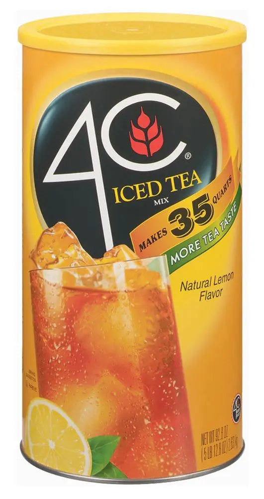 4C Iced Tea Mix (92.8 oz) | Classic Sweet Tea Flavor for Big Batches 4C Foods