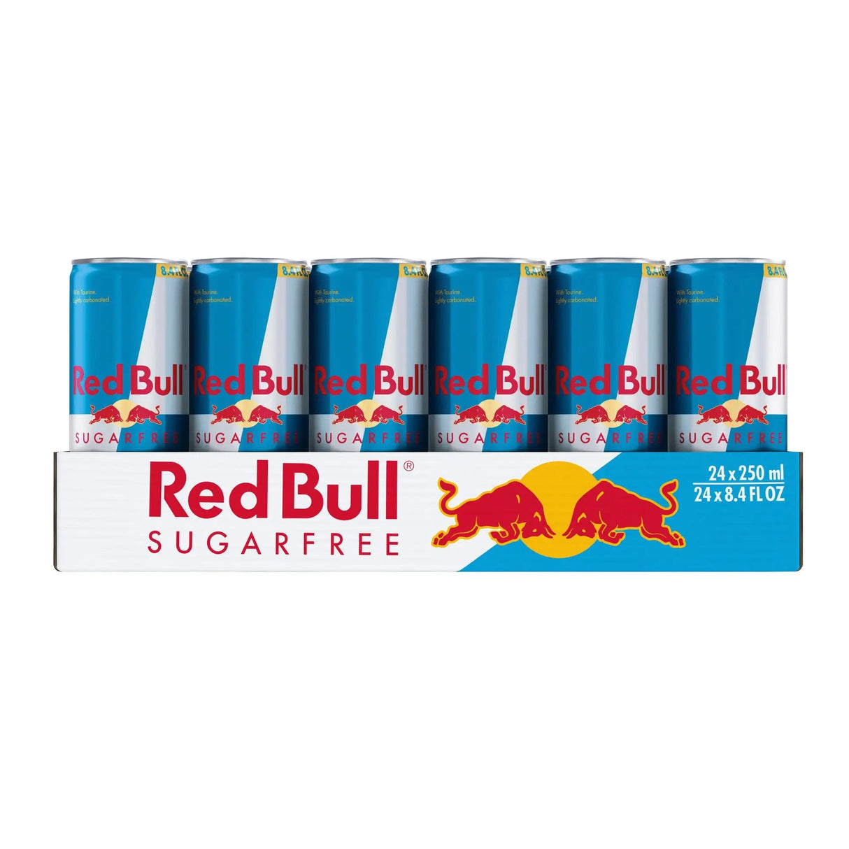 Red Bull Sugar-Free Energy Drink (24-Pack, 8.4 oz Each) | 80mg Caffeine + Taurine & B Vitamins Red Bull