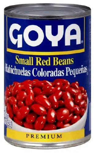 Goya Small Red Beans (6-Pack, 15.5 oz Each) | Versatile Latin-Style Pantry Staple Goya
