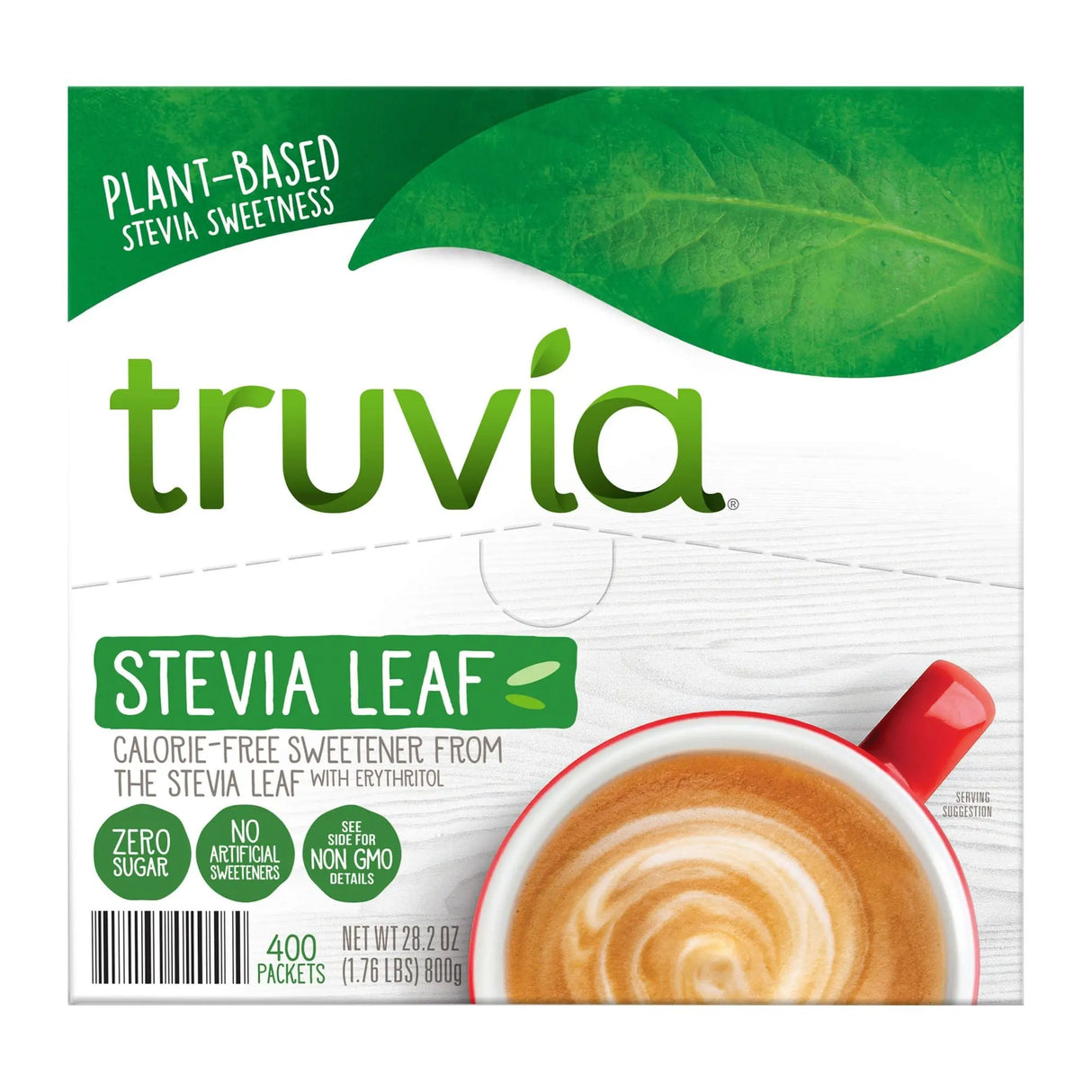 Truvia Calorie-Free Sweetener Packets (400 ct.) | Natural Sweetness Without the Calories Truvia