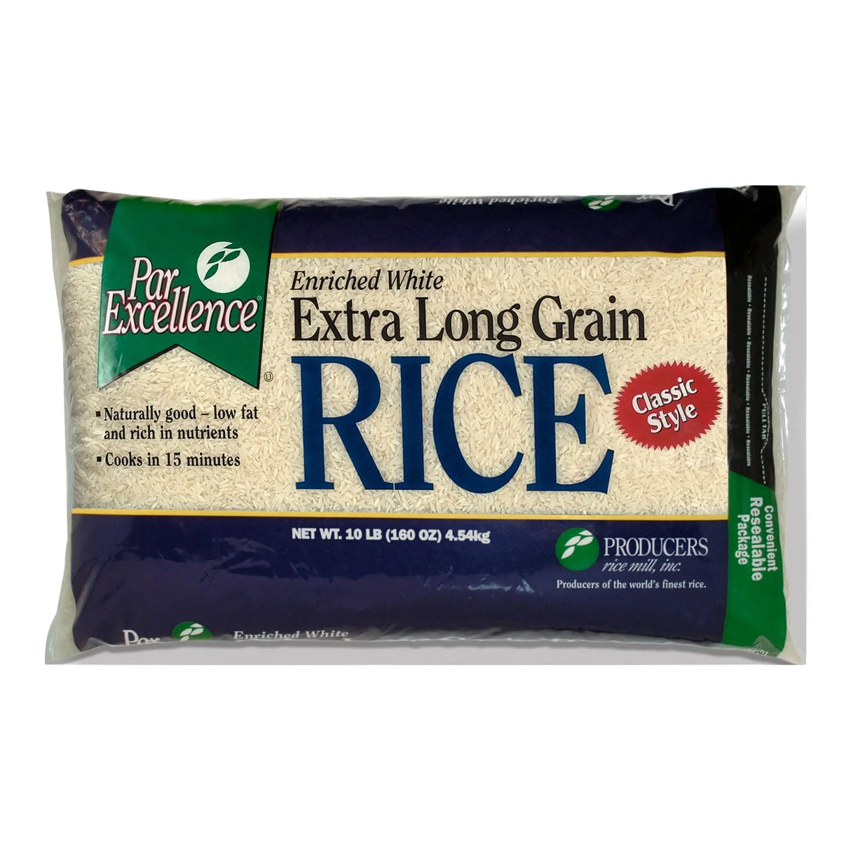 ParExcellence Long Grain Rice (10 lbs) | Premium Culinary Grain Producers Rice ParExcellence