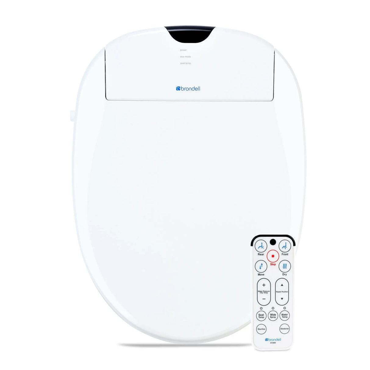 Brondell Swash 1000 Elongated Bidet Seat | Advanced Clean Comfort Brondell