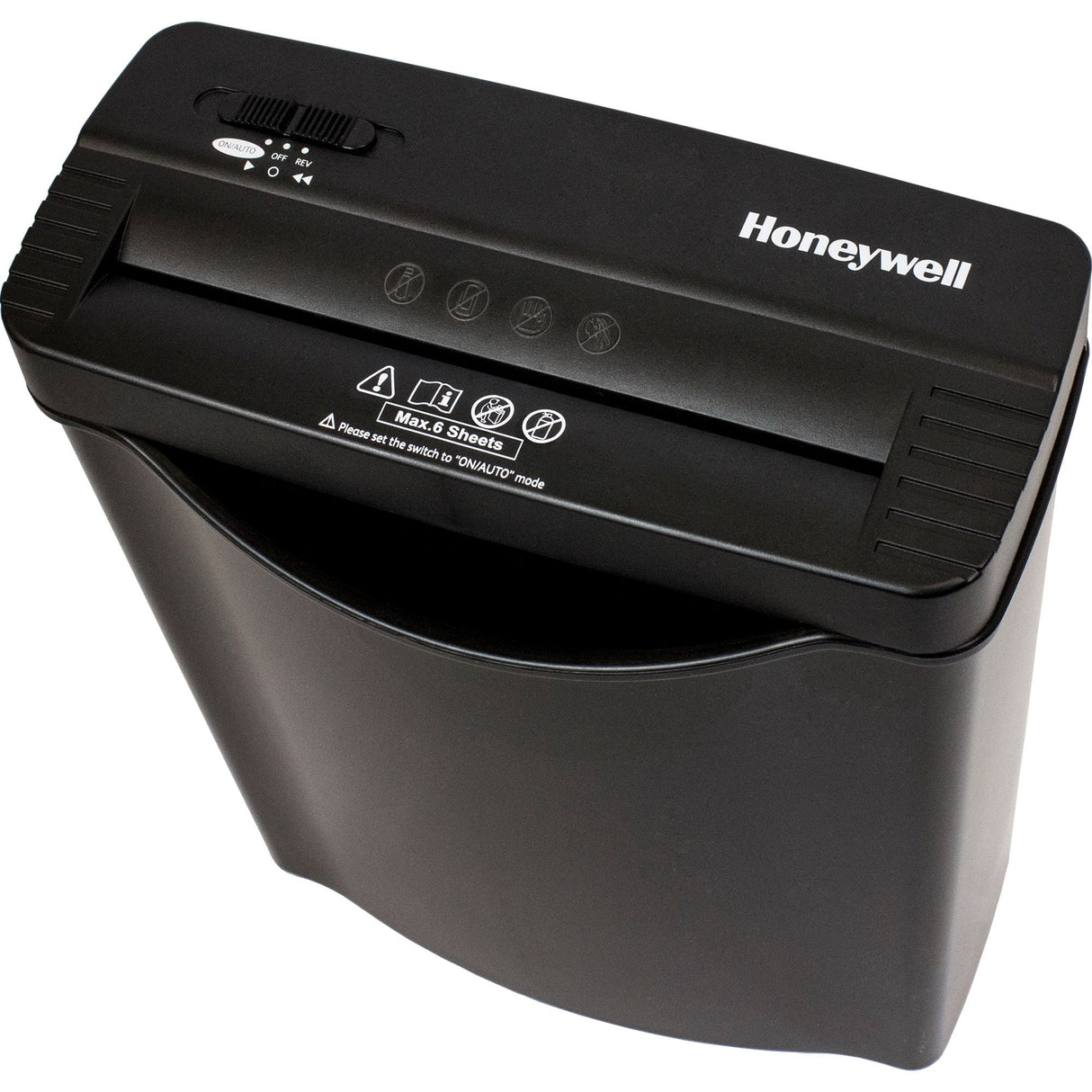 Honeywell 6-Sheet Strip-Cut Paper Shredder | Compact Document Security for Home Use Honeywell
