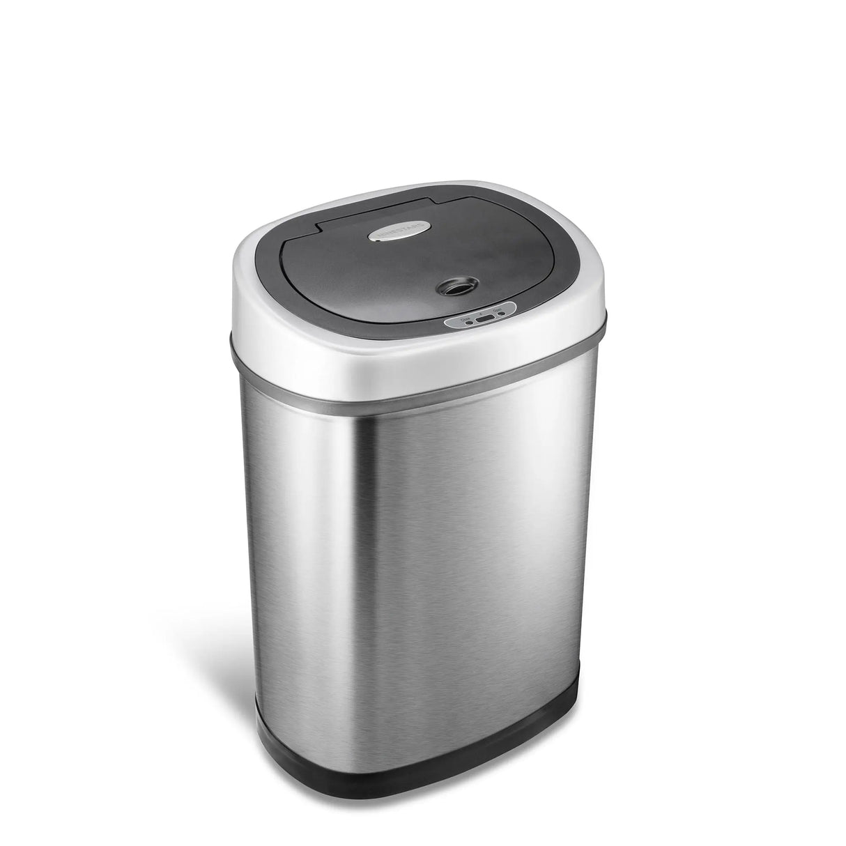 Nine Stars Motion Sensor Trash Can (11.1 Gal) | Touch-Free, Stainless Steel Waste Bin Nine Stars