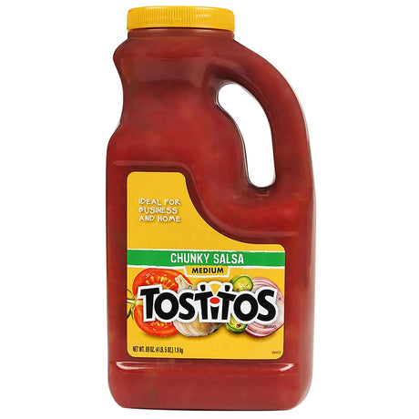 Tostitos Medium Chunky Salsa (69 oz) | Chunky, Mild Tomato & Pepper Dip Tostitos