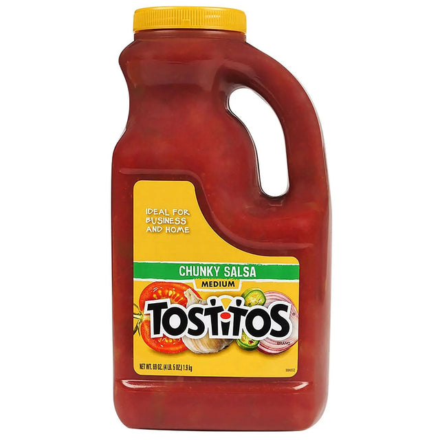 Tostitos Medium Chunky Salsa (69 oz) | Chunky, Mild Tomato & Pepper Dip Tostitos