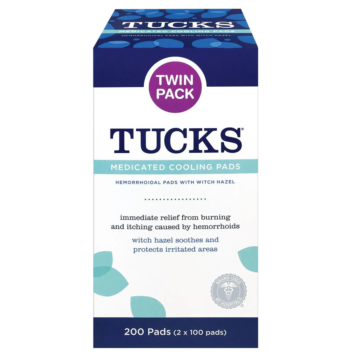 Tucks Medicated Cool Pads (200 ct.) | Soothing Relief for Hemorrhoid Discomfort Tucks