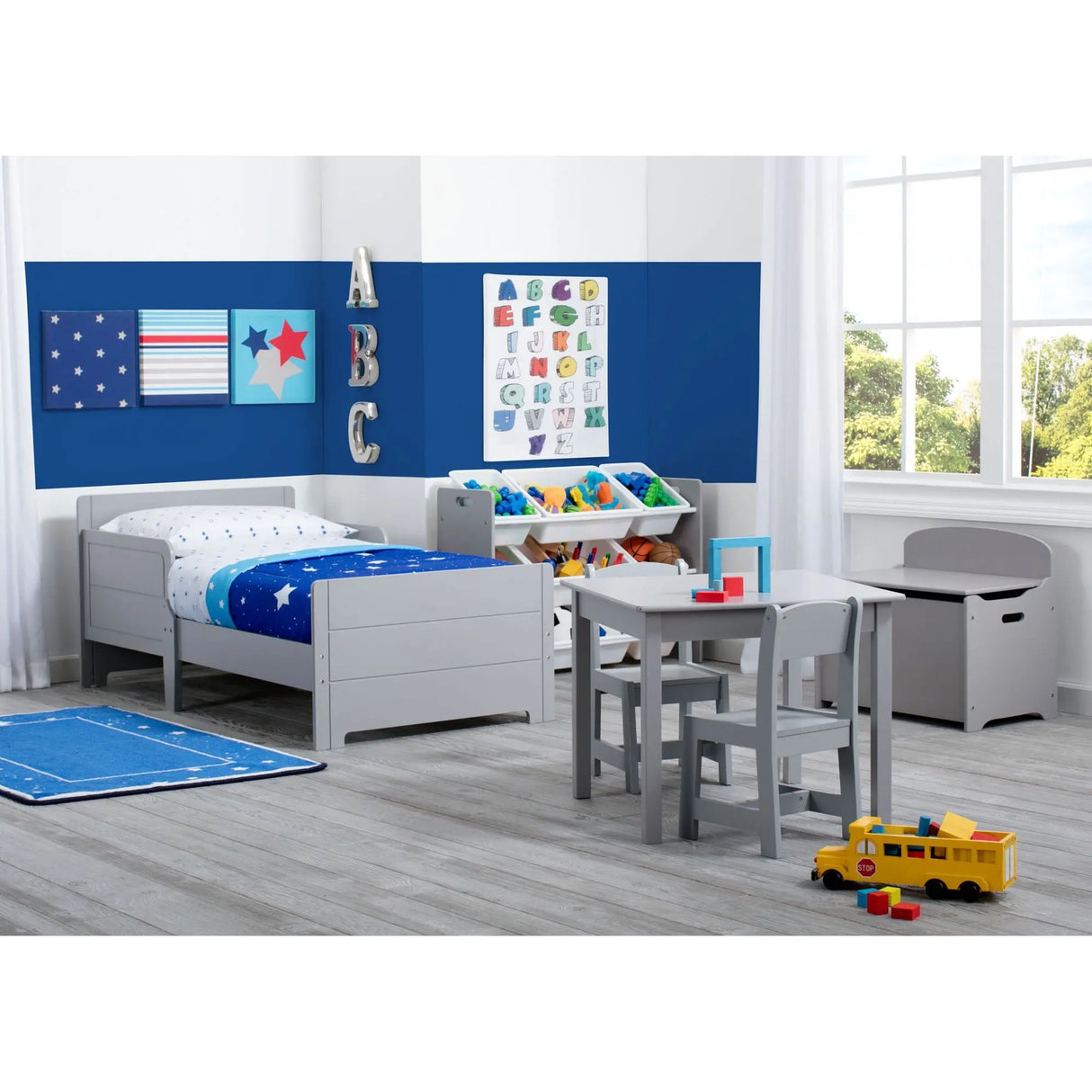Delta Children Classic Toddler Bed | Low-to-Ground Safety with Sturdy Frame Delta Children