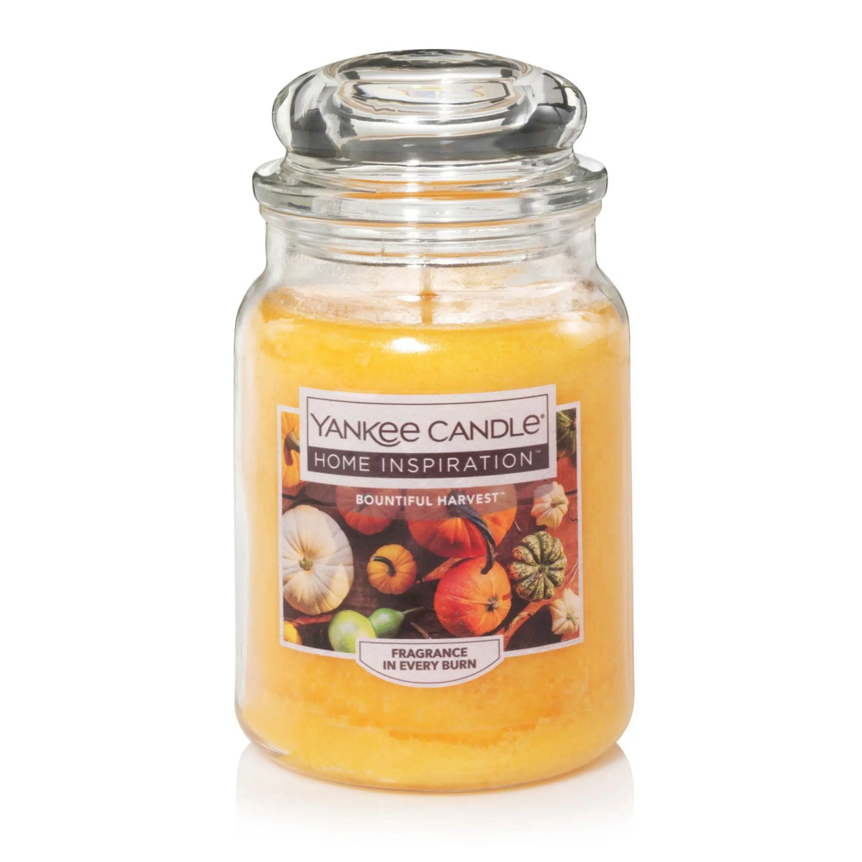Yankee Candle Bountiful Harvest Jar (19 oz) | Warm Autumn Spice Blend Yankee Candle