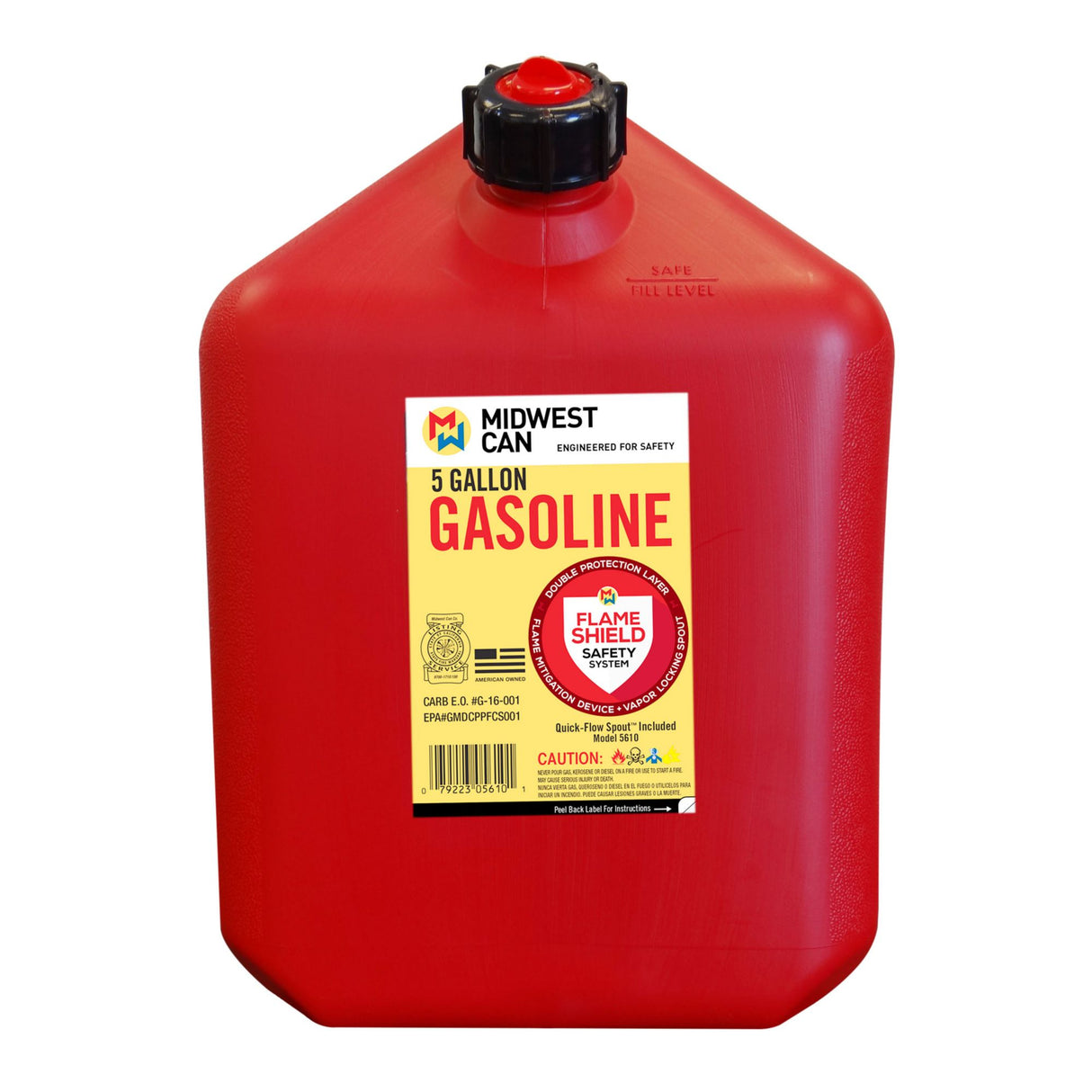Midwest Can 5-gallon gas can