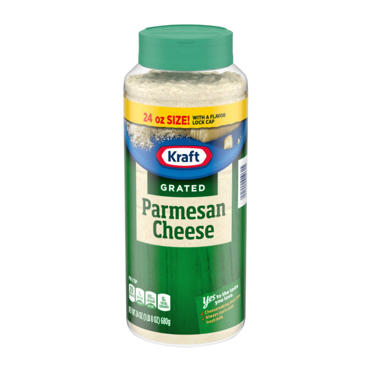 Kraft Grated Parmesan Cheese 24 oz container