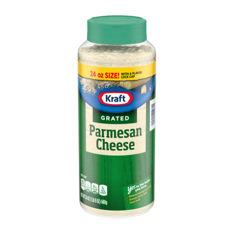 Kraft Grated Parmesan Cheese 24 oz container
