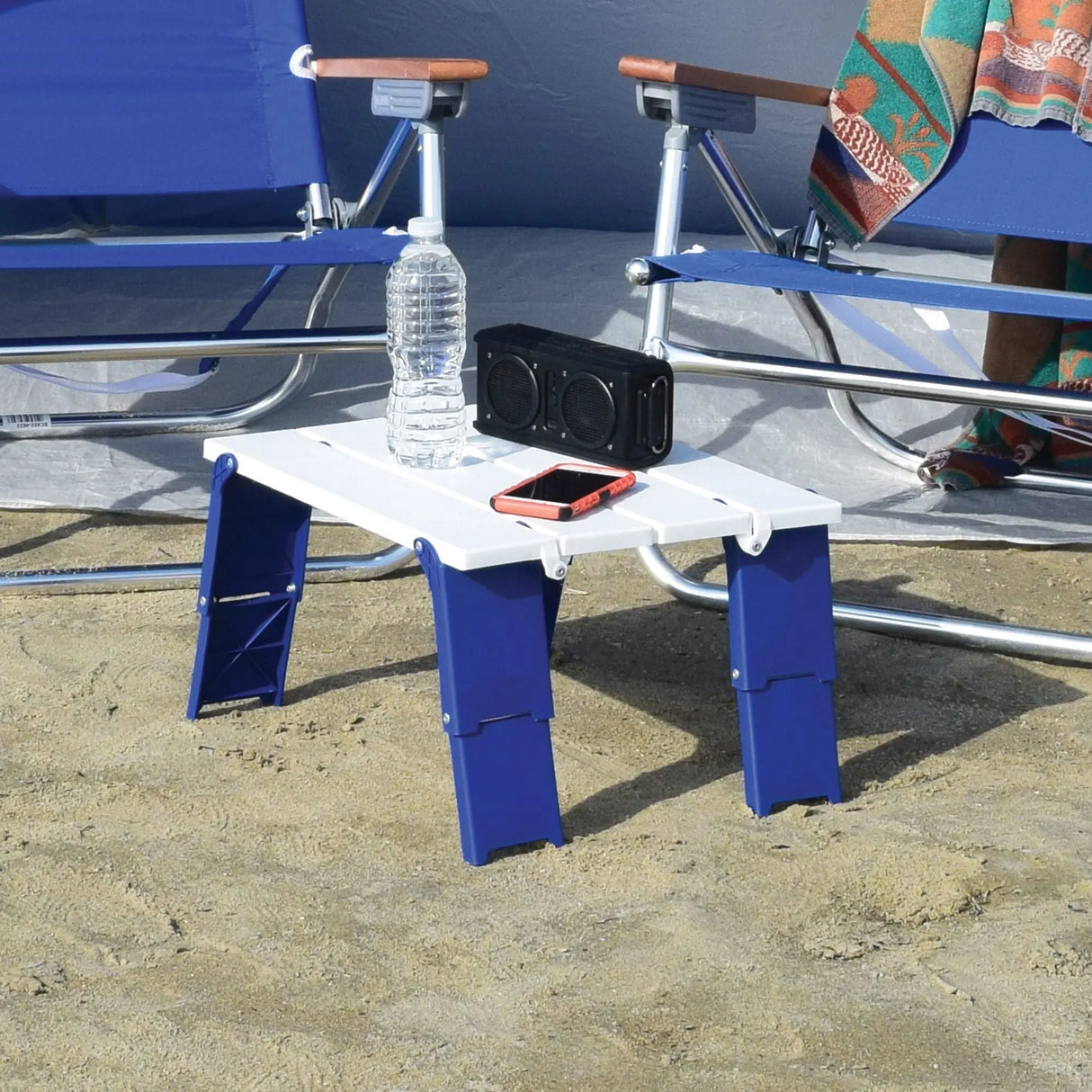 Rio Personal Beach Table | Portable Lightweight Drink & Snack Holder Rio