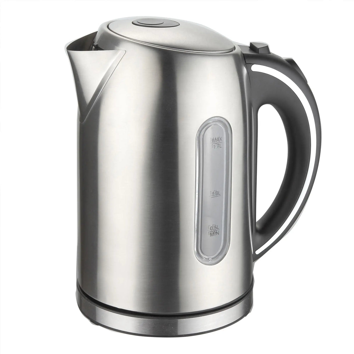 MegaChef Electric Tea Kettle (1.7L, Stainless Steel) | Rapid Boil with Auto Shut-Off MegaChef