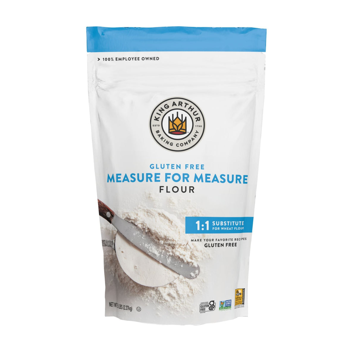 King Arthur Gluten-Free Flour (5 lbs) | Measure-for-Measure Substitute for Regular Flour King Arthur Baking