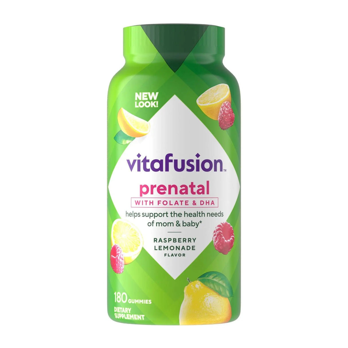 Vitafusion Prenatal Gummy Vitamins (180 ct.) | DHA, Folate & Multivitamins for Expecting Moms Vitafusion
