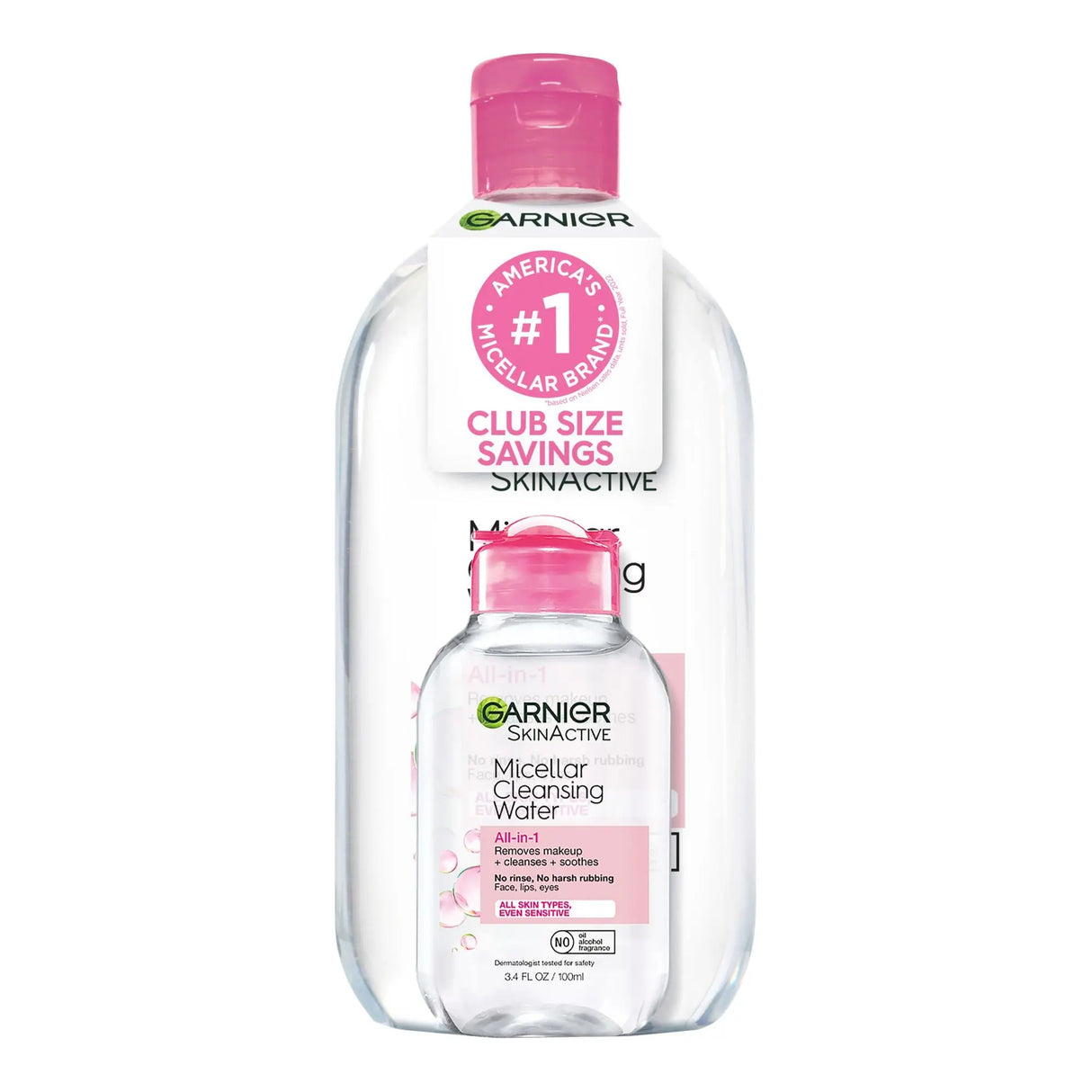 Garnier Micellar Water (700 ml +100 ml) | Gentle Makeup Removal Garnier