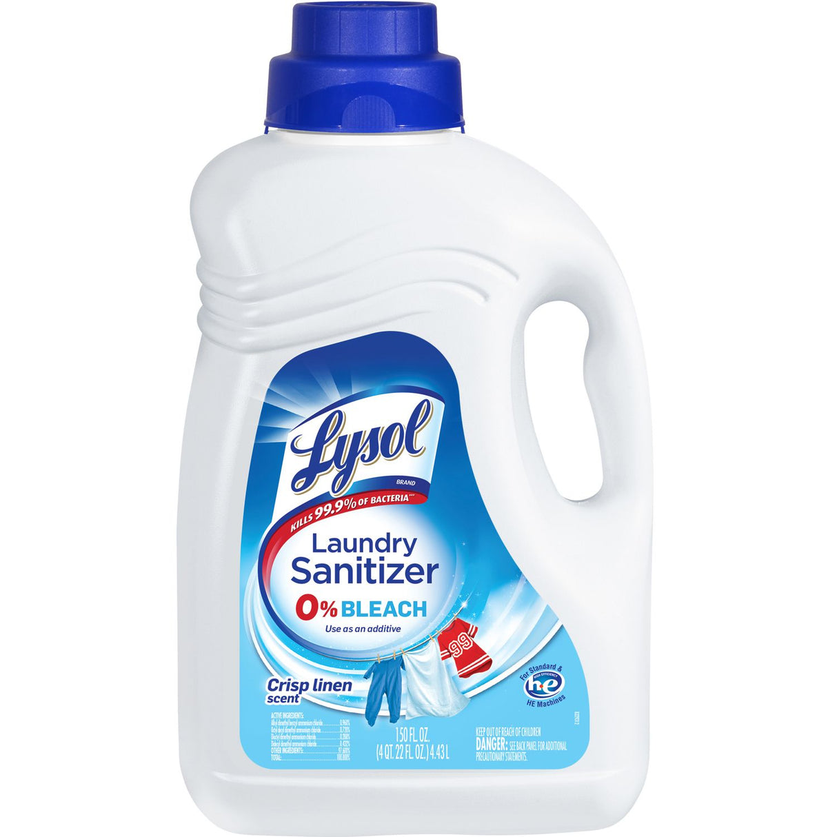 Lysol Laundry Sanitizer Crisp Linen 150 oz