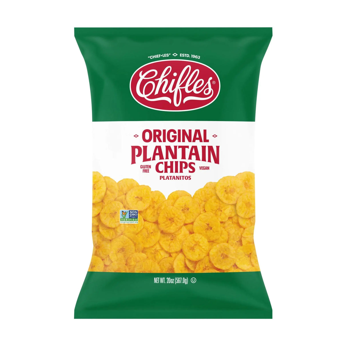 Chifles Plantain Chips (20 oz) | Club-Size Salted Crunch Chifles