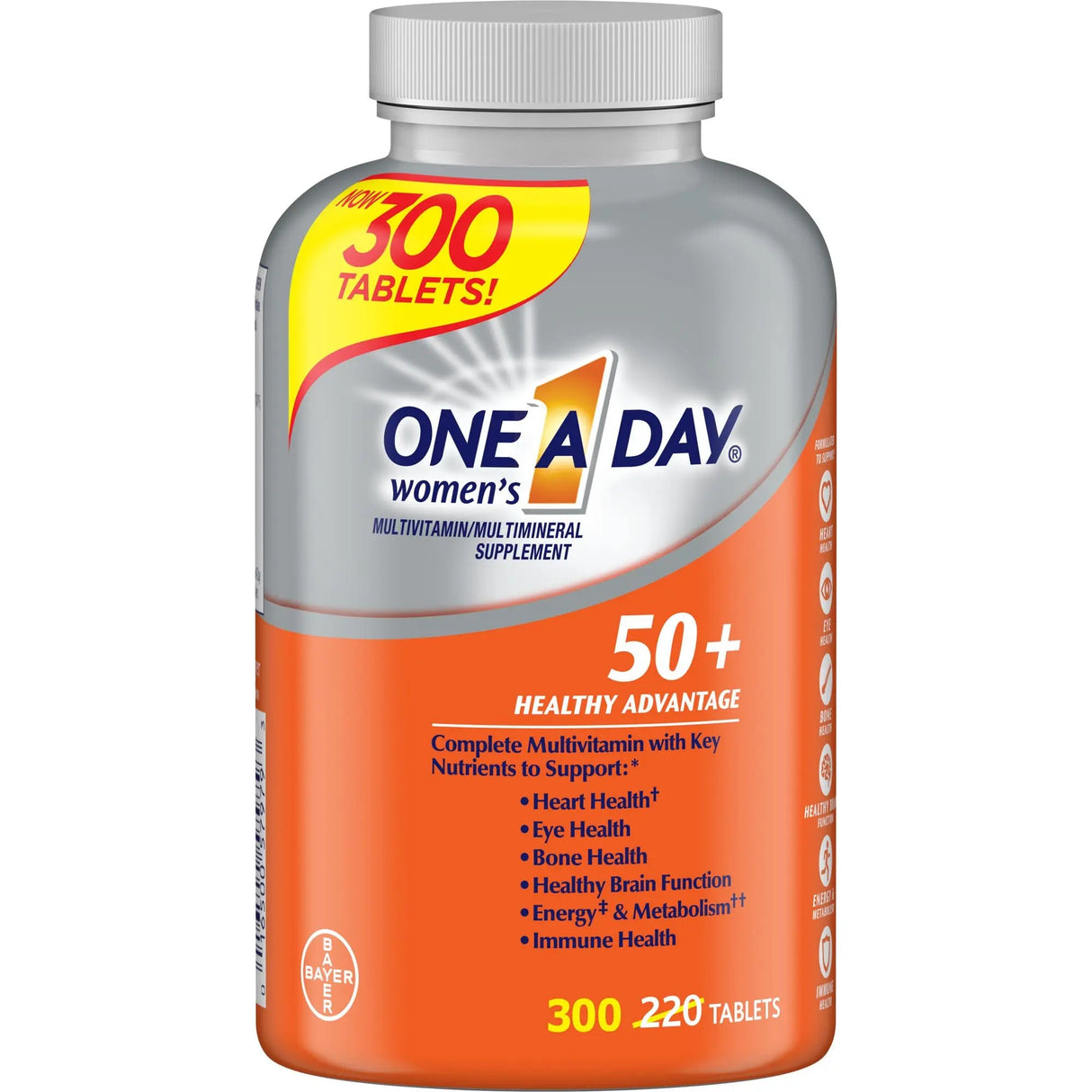 One A Day Women’s Multivitamin (300 ct.) | Tailored Nutrient Support for Women One A Day