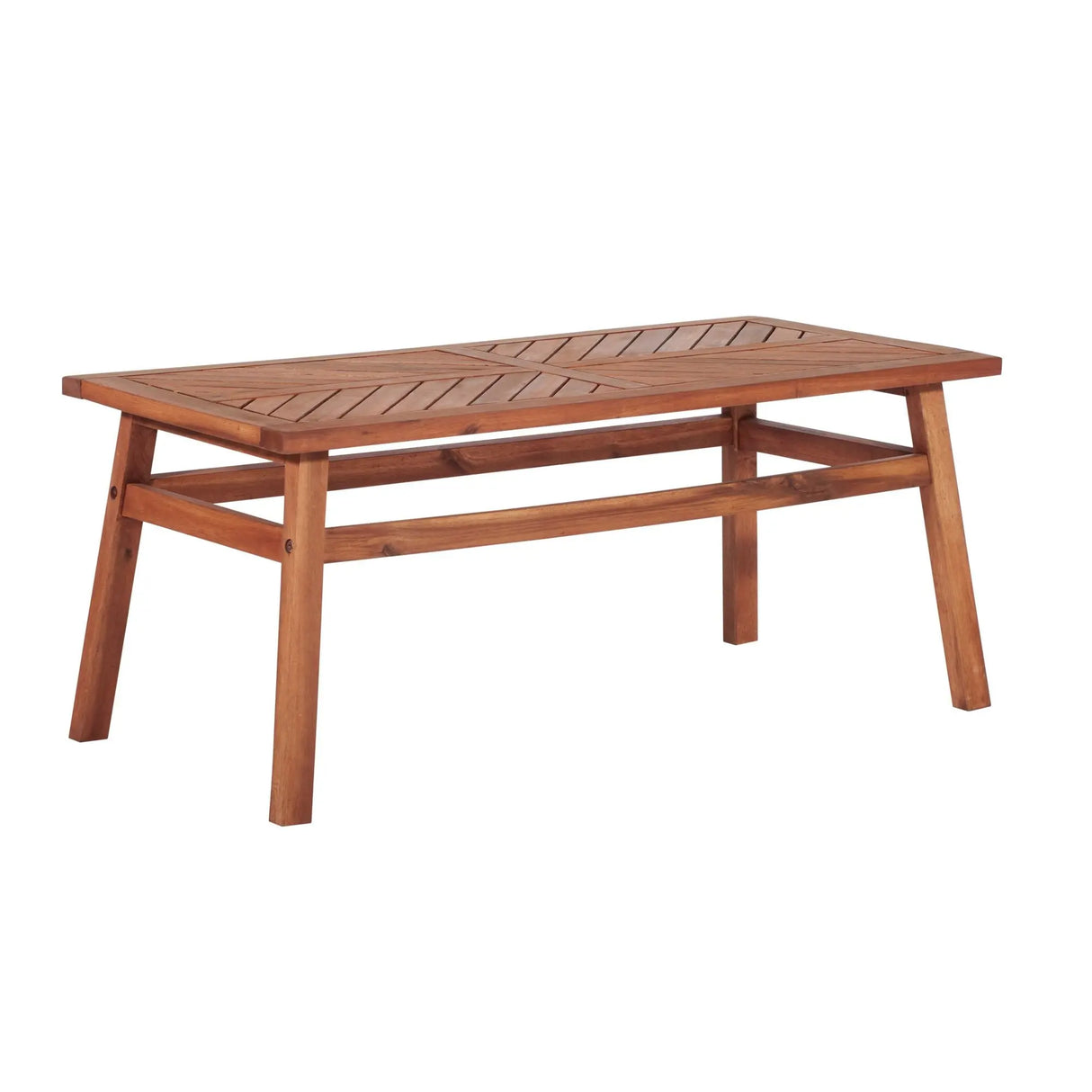 W. Trends Acacia Wood Coffee Table | Rustic, Durable Style for Outdoor Spaces W. Trends