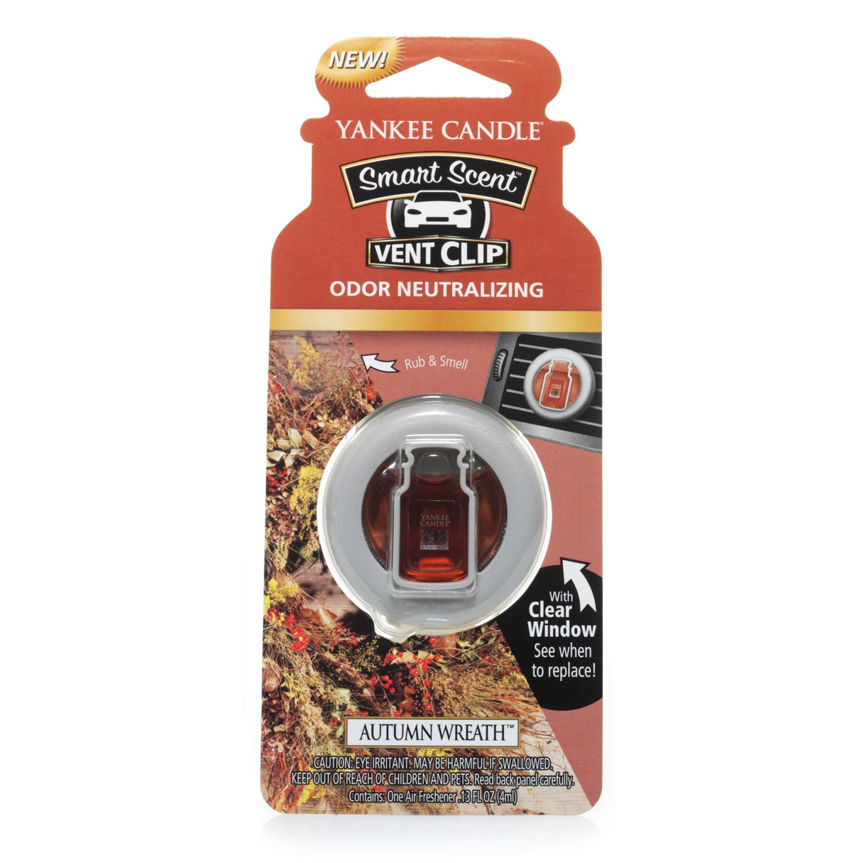 Yankee Candle Smart Scent Vent Clip Autumn Wreath