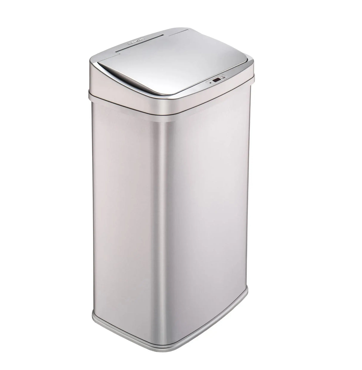 Nine Stars Stainless Steel Sensor Trash Can (13.2-Gal, Silver) | Touch-Free Waste Management Nine Stars