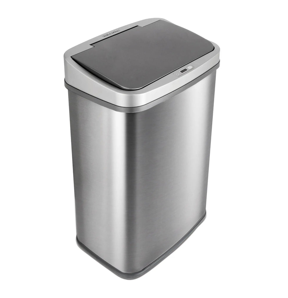 Nine Stars Sensor Trash Can (13.2 Gal, Stainless Steel) | Hands-Free, Odor-Controlled Waste Solution Nine Stars