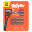Gillette Fusion5 Blades (16 ct.) | Precision Shave Refills for Fusion Razor Gillette
