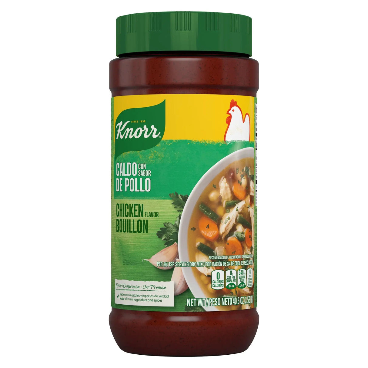 Knorr Chicken Bouillon Granules (40.5 oz) | Rich Flavor Base Knorr