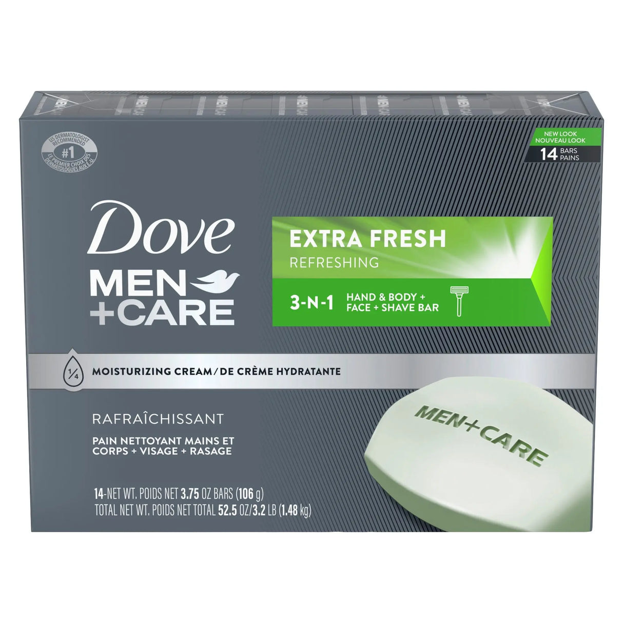 Dove Men+Care Bar Soap (14 ct.) | Refreshing Clean & Care Dove