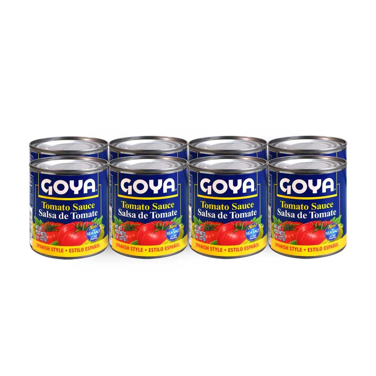 Goya Tomato Sauce (8-Pack, 8 oz Each) | Rich, Slow-Cooked Flavor Goya