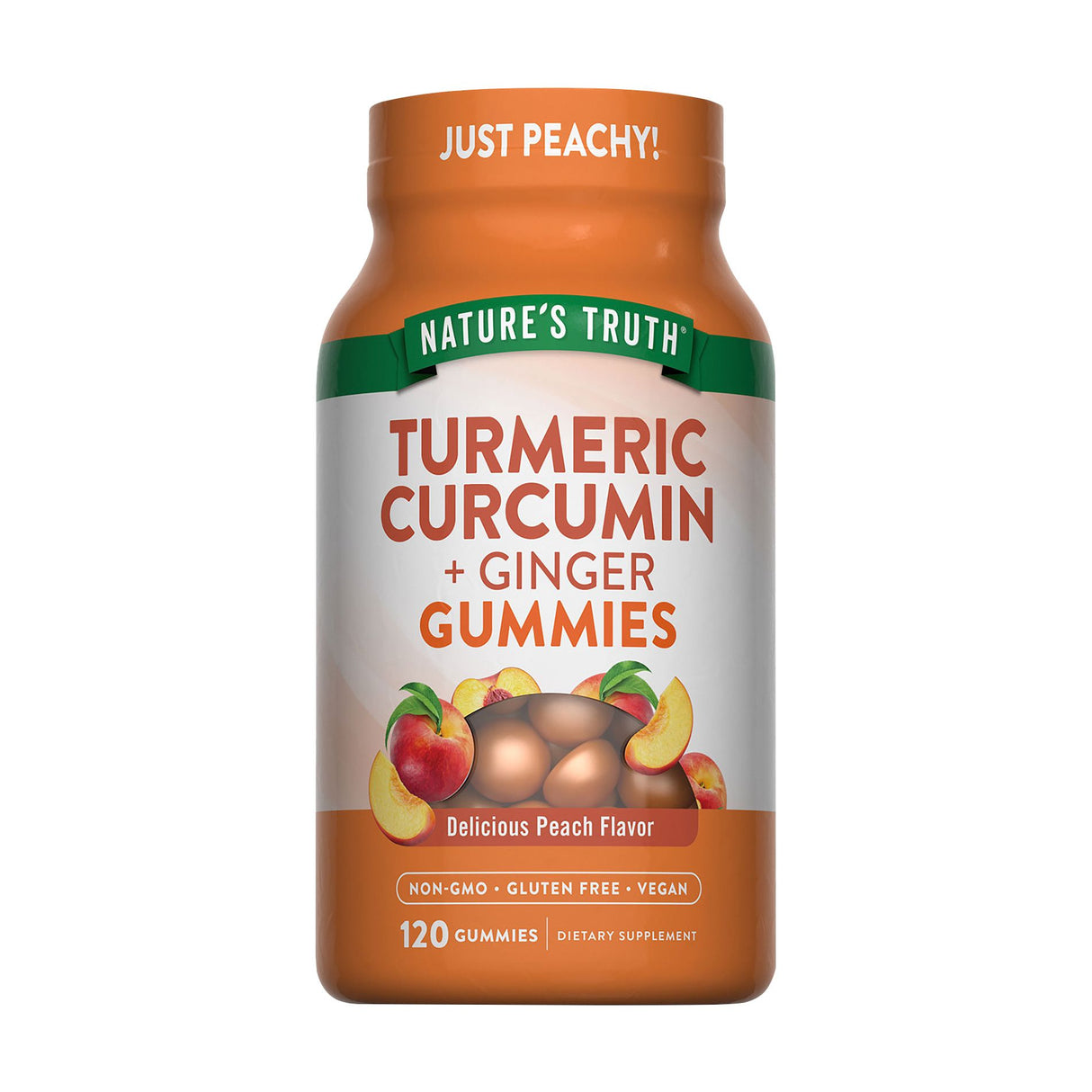 Nature's Truth Turmeric Gummies bottle 120 count