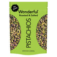 Wonderful Pistachios Roasted & Salted (24 oz, Resealable) | No-Shell Crunchy Snack Wonderful Pistachios