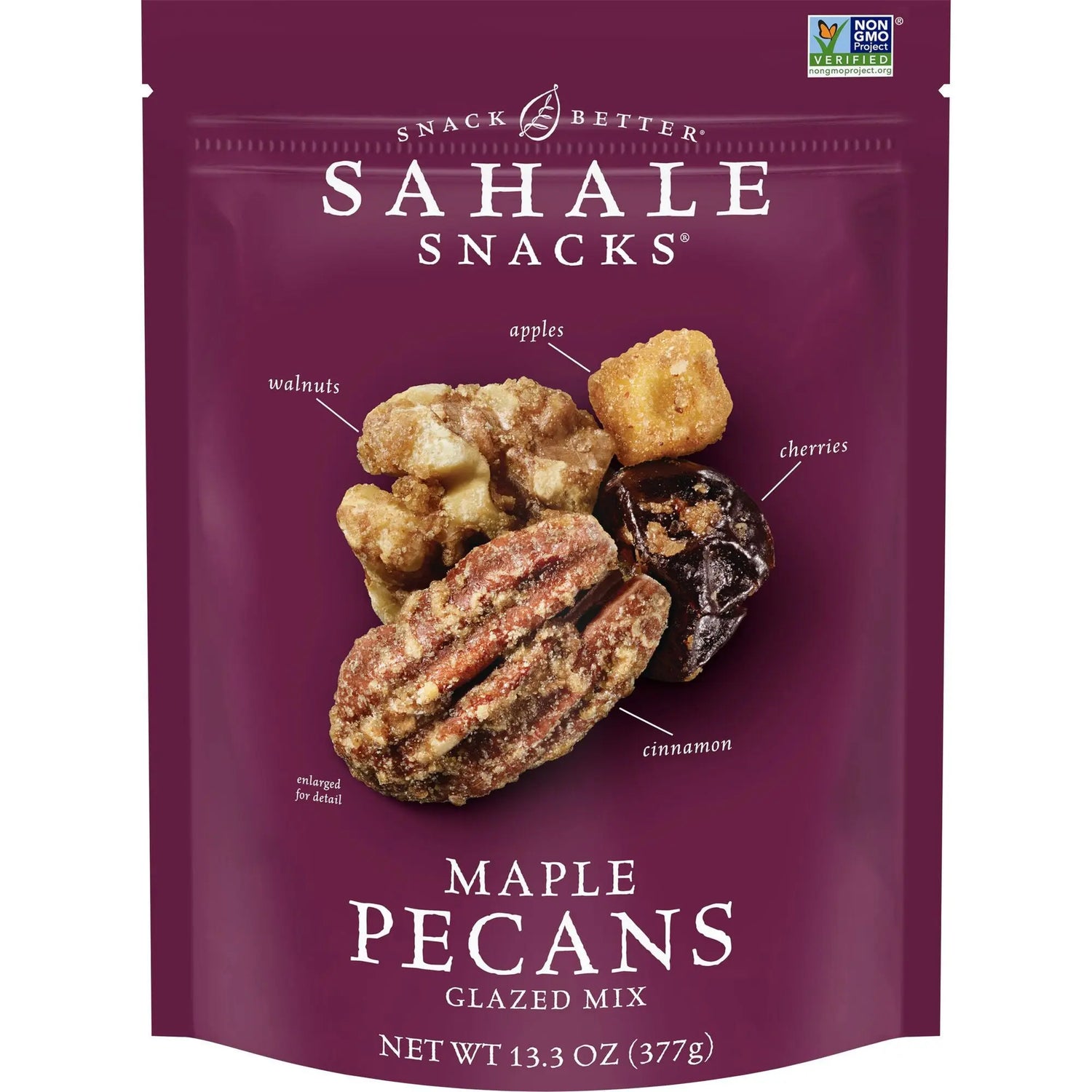 Sahale Maple Pecan Trail Mix (13.3 oz) | Crunchy Nut & Berry Blend Sahale