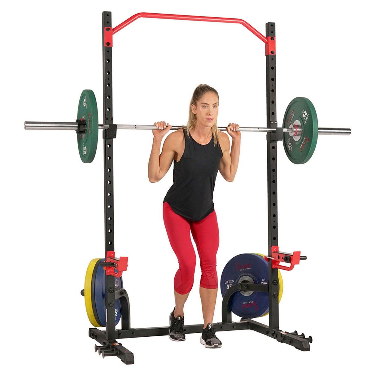 Sunny Health fitness power zone squat stand