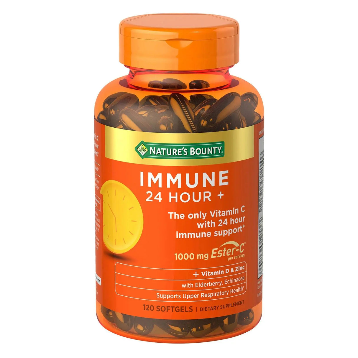 Nature's Bounty Immune 24 Hour (120 ct.) | Around-the-Clock Immune Defense Nature's Bounty