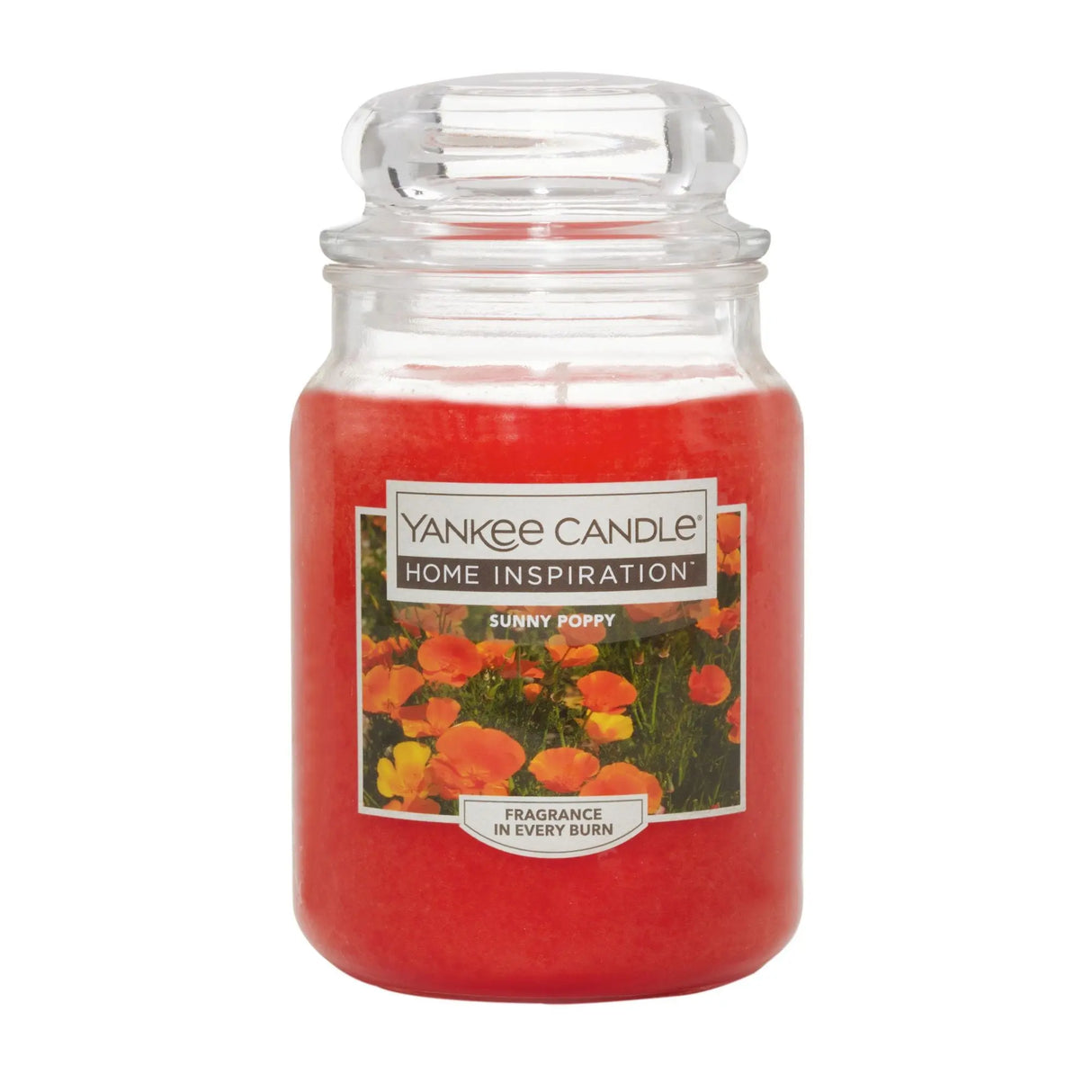 Yankee Candle Sunny Poppy Jar (19 oz) | Bright Citrus & Floral Scent Yankee Candle