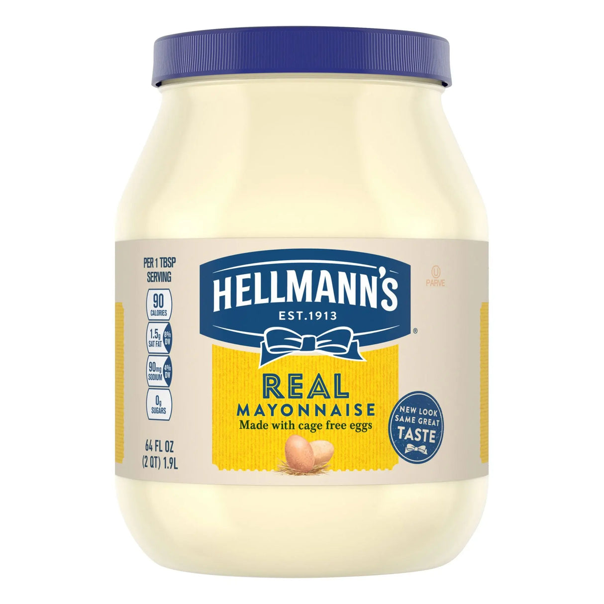 Hellmann's Real Mayonnaise (64 oz) | Creamy Meal Companion Hellmann's