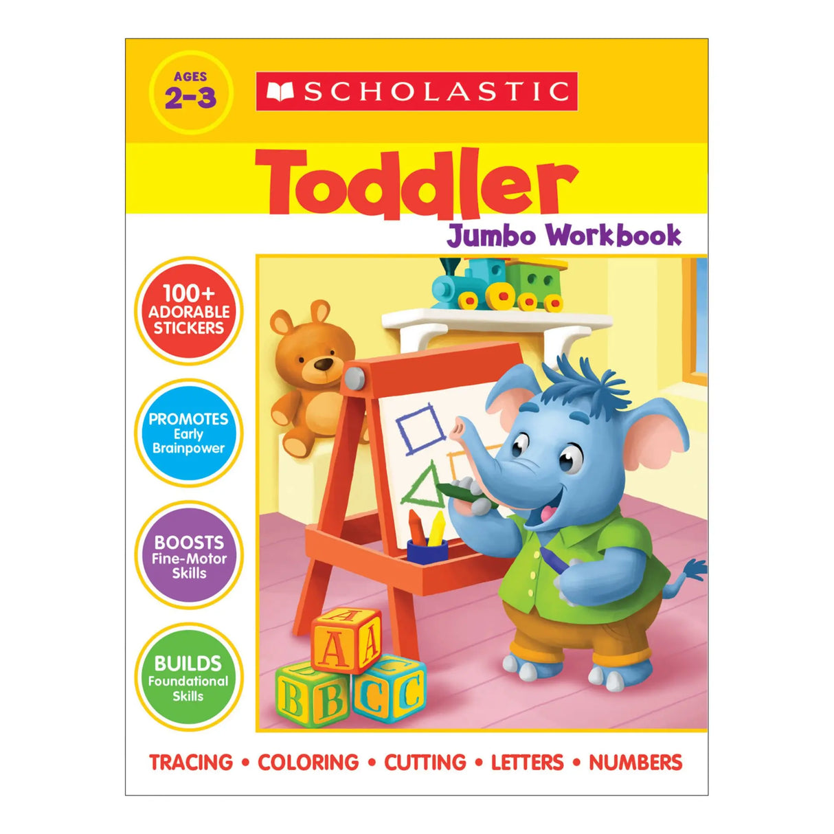 Scholastic Toddler Jumbo Workbook | Early Learning Activities Scholastic