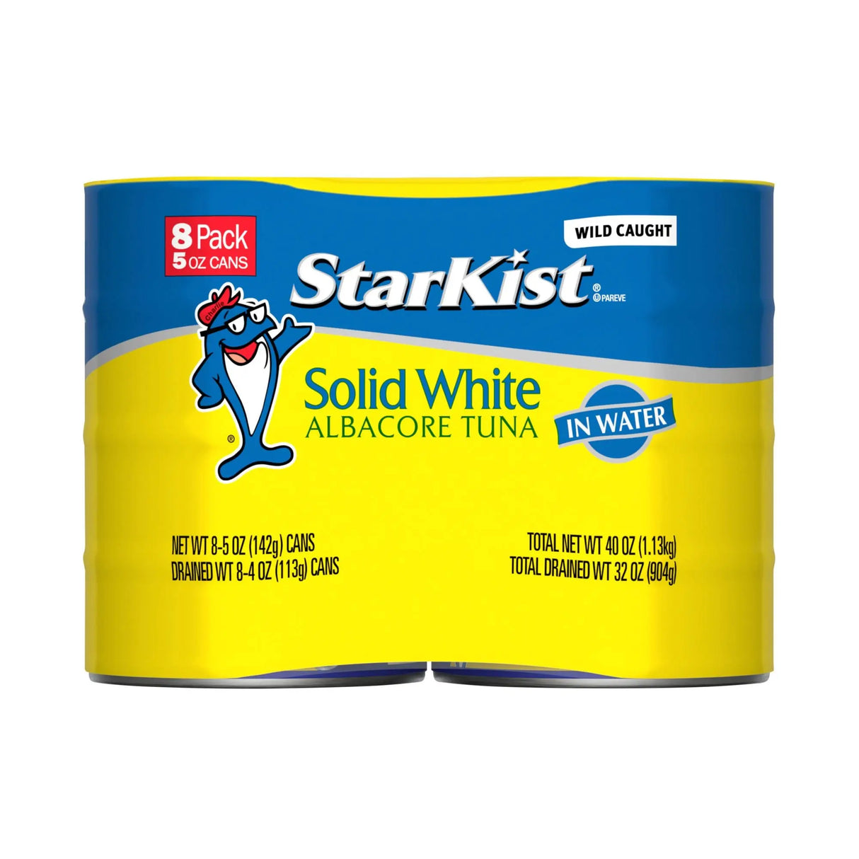 StarKist Albacore Tuna (8-Pack, 5 oz Each) | Solid White, Water-Packed Protein StarKist