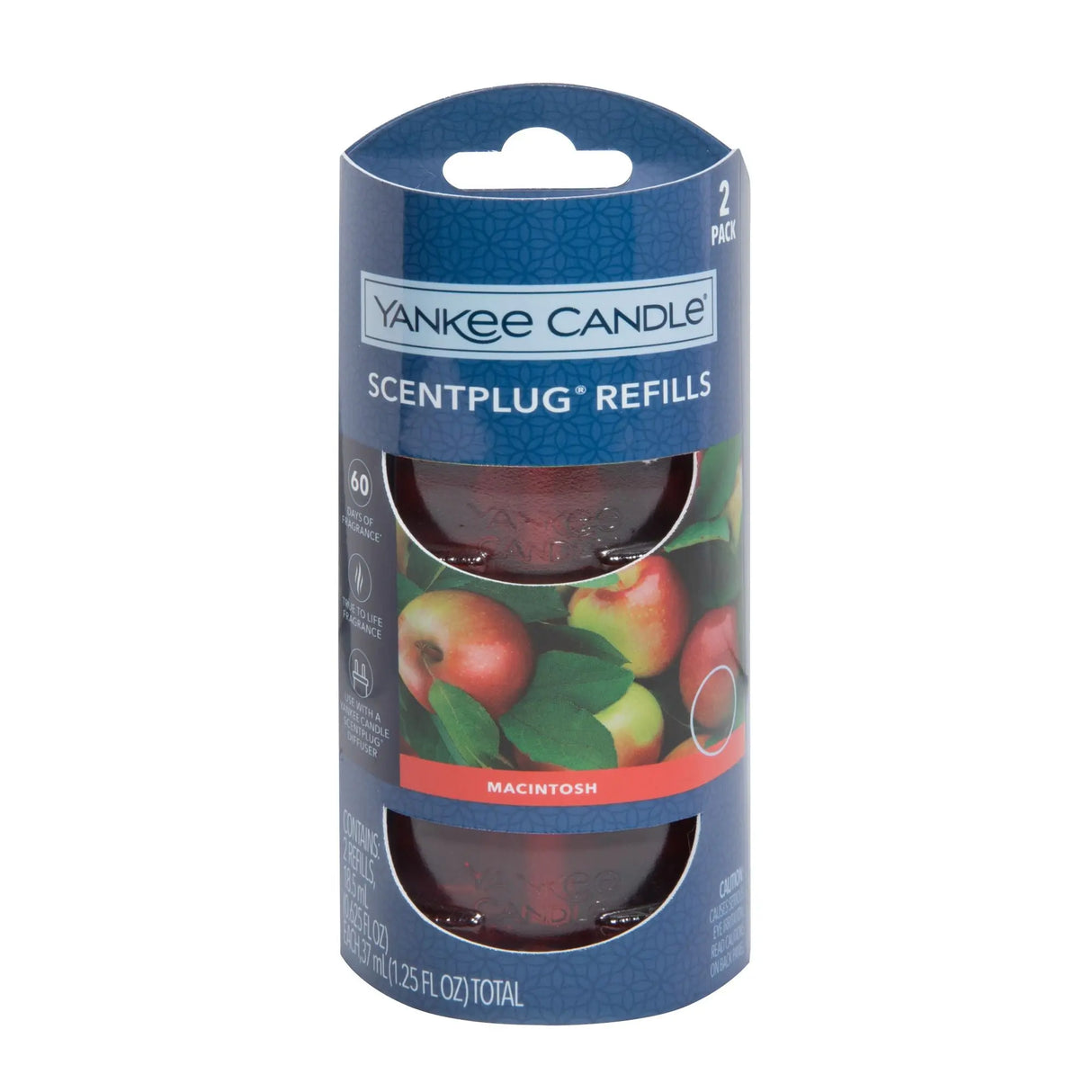 Yankee Candle Macintosh Plug-In Refill (2-Pack) | Crisp Apple Scent Fragrance Yankee Candle